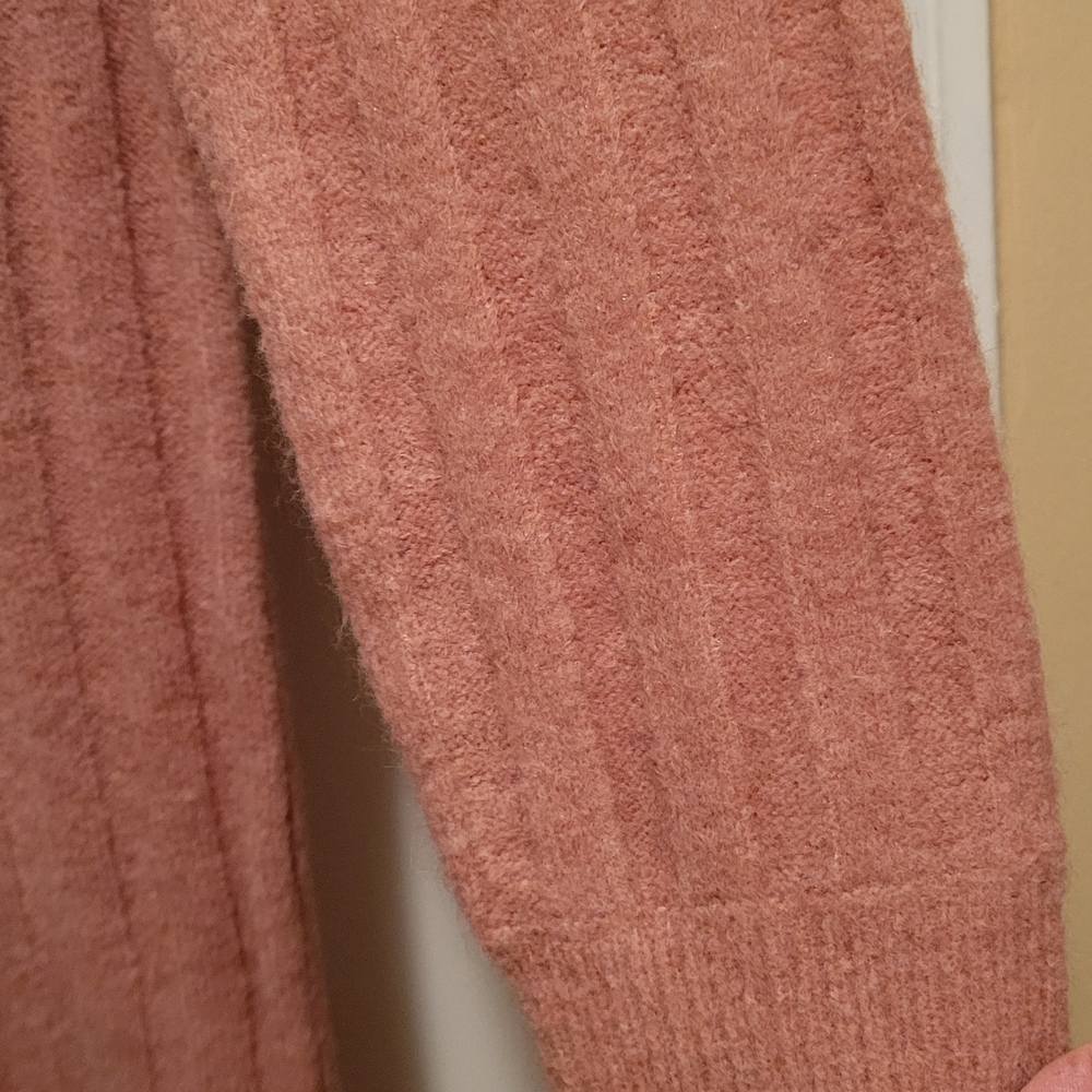 a new day Sweater Dress. Dusty Pink. Size Small - Picture 4 of 12